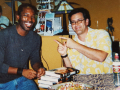 Dévyan and Bruce Campbell